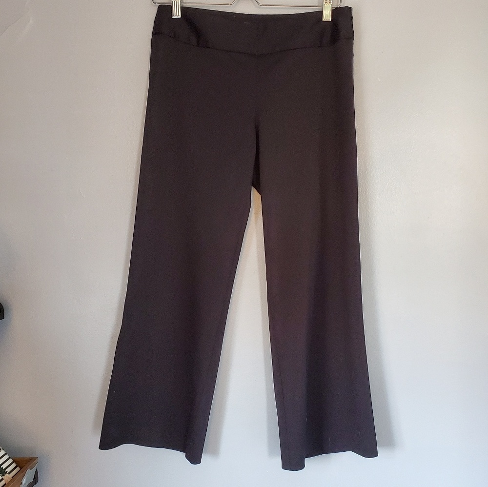 Trina turk black wide leg trousers